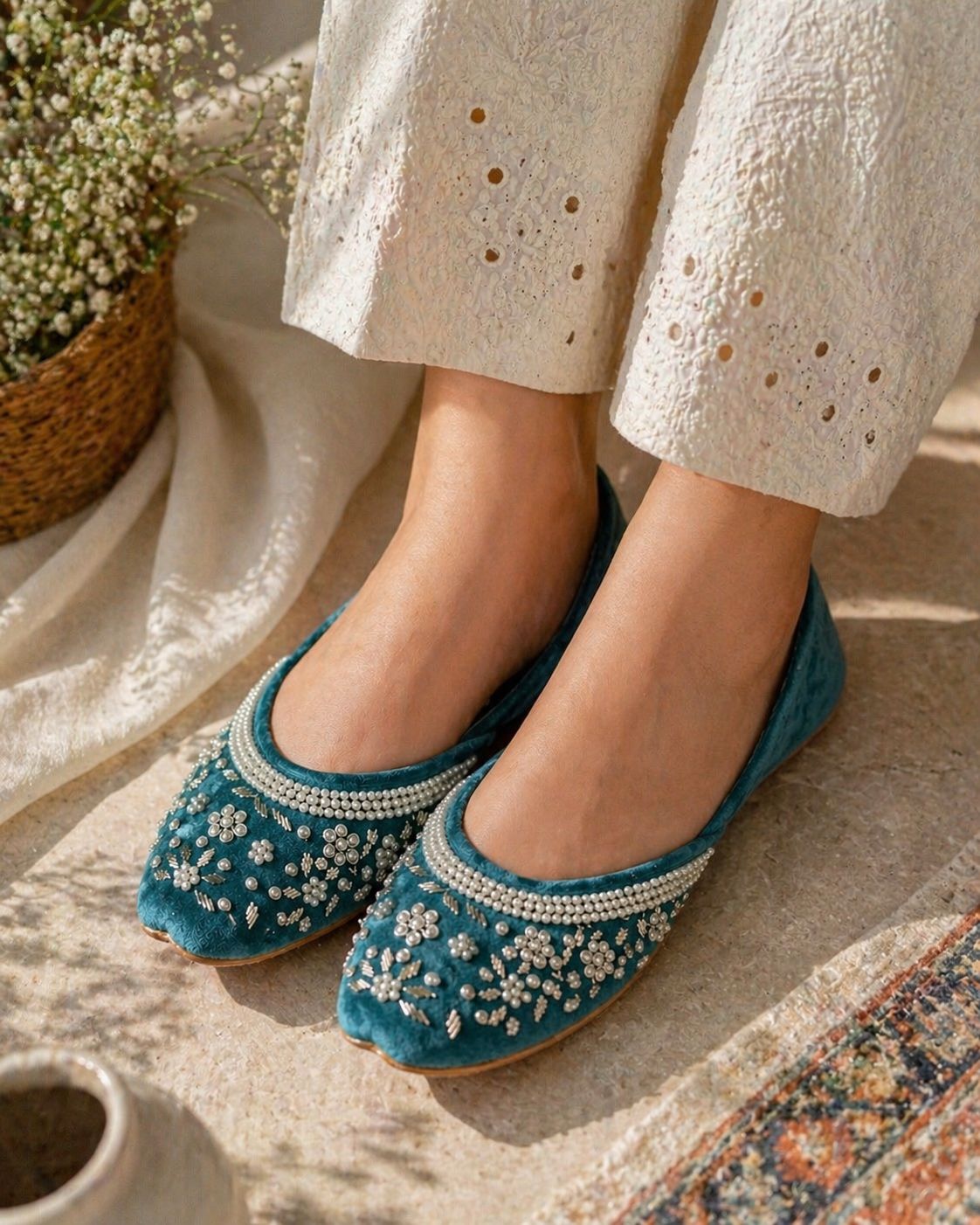 Teal pearl